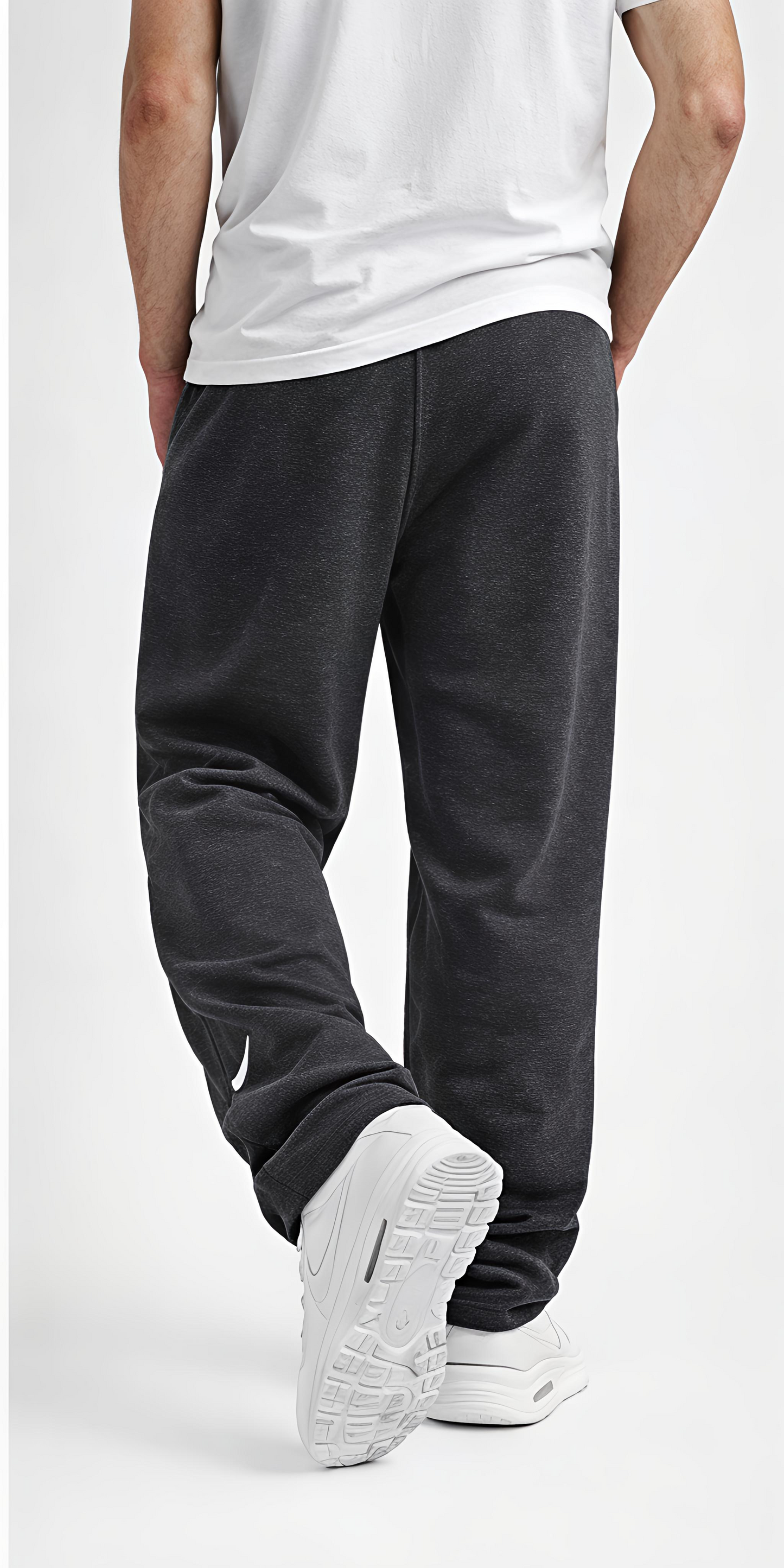Charcoal Grey Fleece Joggers – Relaxed Fit